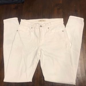 Madewell White Jeans